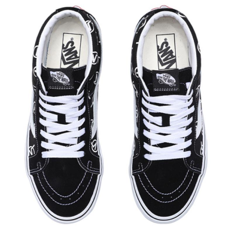 Vans SK8 Mid Logo 'Black White' Vans VN0A391F2C7