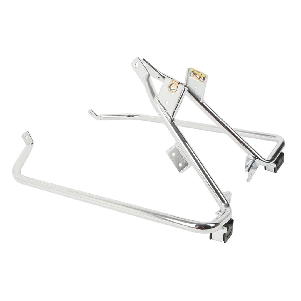 Motorcycle Saddlebag Support Brackets For Harley Touring Road King Road Glide Street Glide 2009-2013