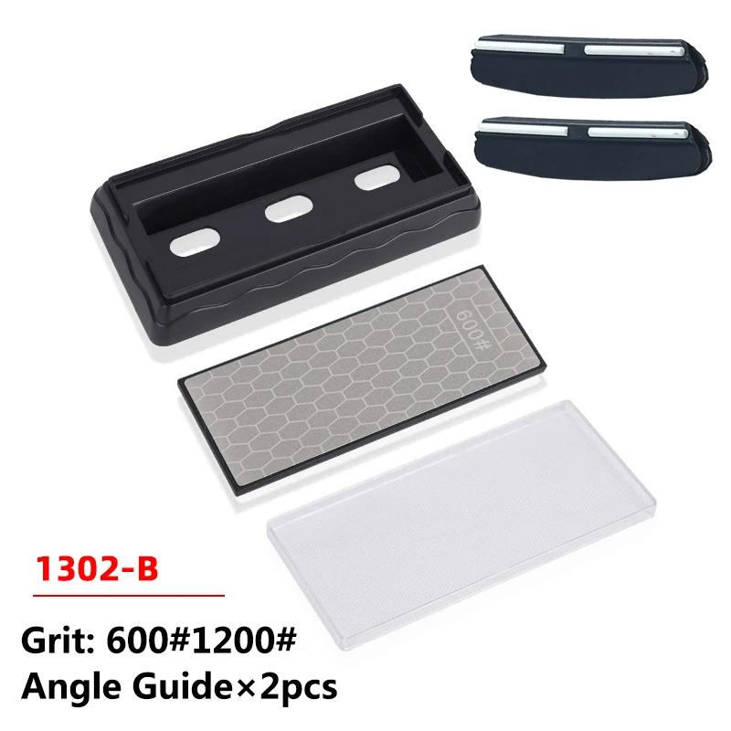 Double-Side Base Diamond Sharpening Stone Whetstone Knife Kitchen Grit Chef Knife Grinding 400/600/1000/1200 Grit Sharpener