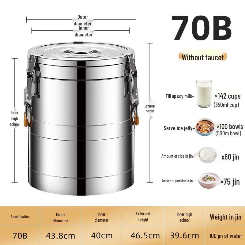 Lianmei Commercial Stainless Steel Insulated Food & Beverage Dispenser