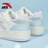 Anta Little Inspiration Non-Slip Lightweight Low-Top Skate Shoes Women Sneakers White Blue Purple 922518068F-1