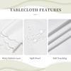 Christmas tablecloth rectangular lace tablecloth (lace)