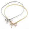 Women Fashion Elastic Metal Belt Flower Twist Adjustable Belt Quality Ladies Dress Belt