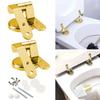 Upgrade Your Toilet with Gold For Seat Hinges Replacement and Fittings