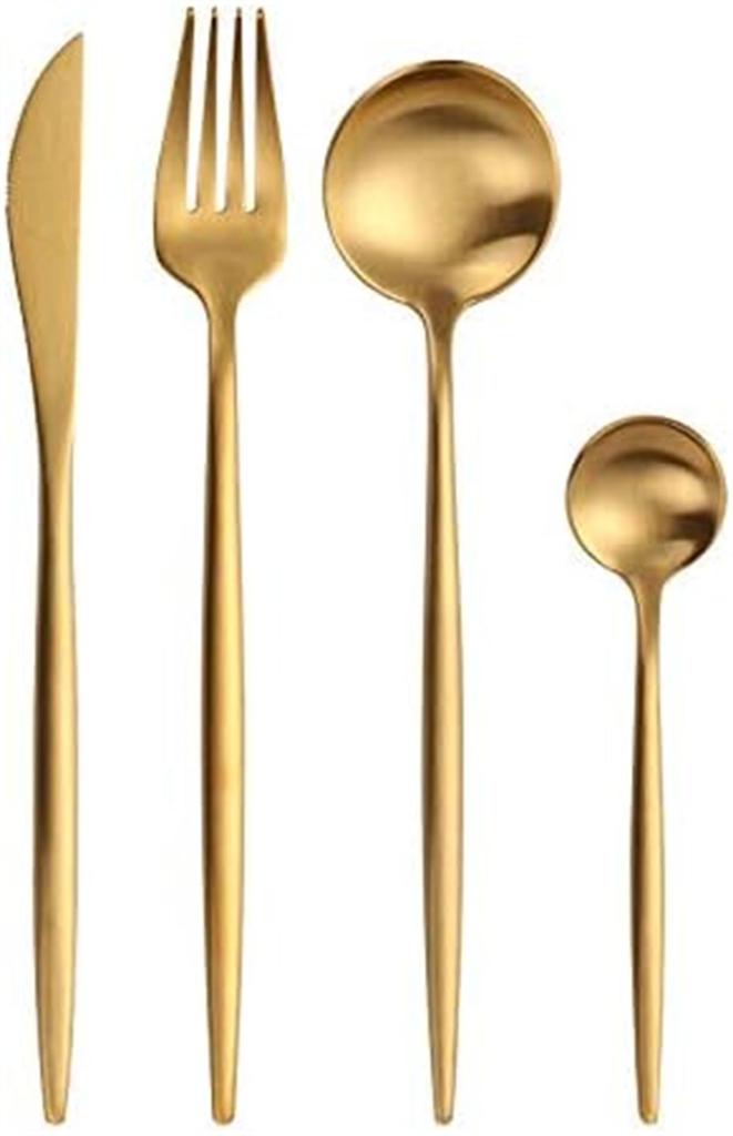 andoo Cutlery Set Set of Dishwasher 20 Colors to Choose Cutipol Style Minnie Spoon Tableware Cake Stainless Wedding Holiday Housewarming Gift Set of