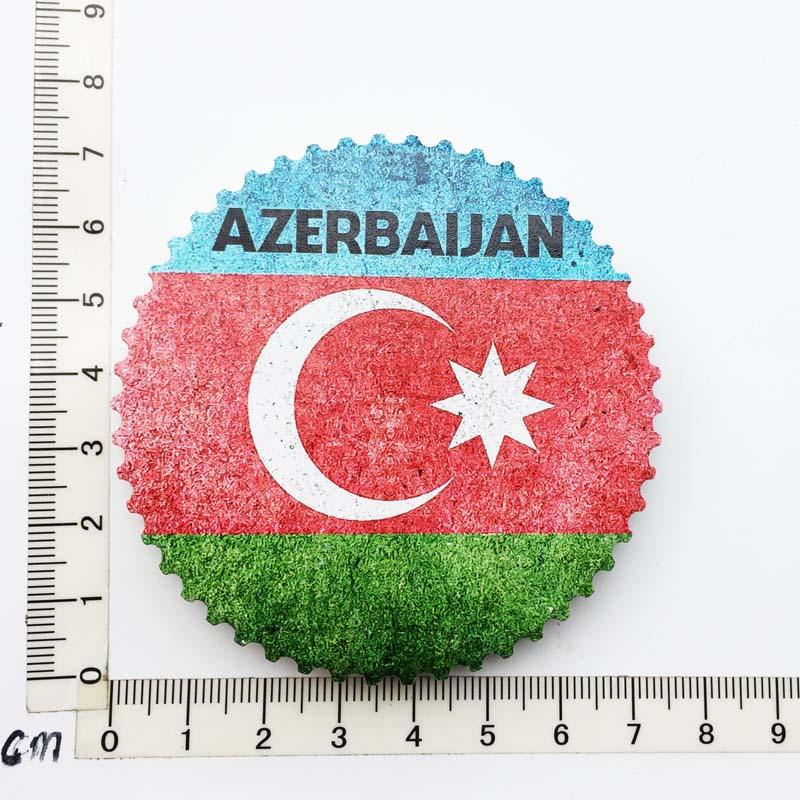 

Azerbaijan Travelling Fridge Magnets Baku Tourism Souvenirs Fridge Stickers Home Decor Wedding Gifts Magnetic Stickers