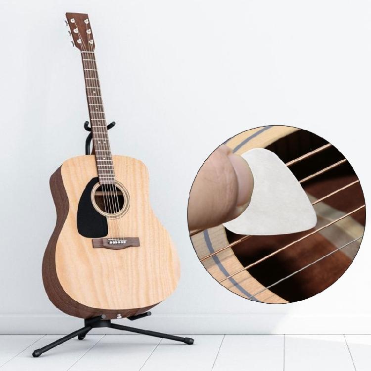 20Pcs Electric Guitar Bass Pick Plectrum Metal Guitar Plectrums Stainless Steel Guitar Pick Guitar Accessories Enduring