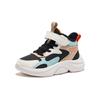 Hongxing Erke Lightweight Simple Cotton Childrens Casual Shoes Kids sneakers Black White Sky-Blue 65124421046-002