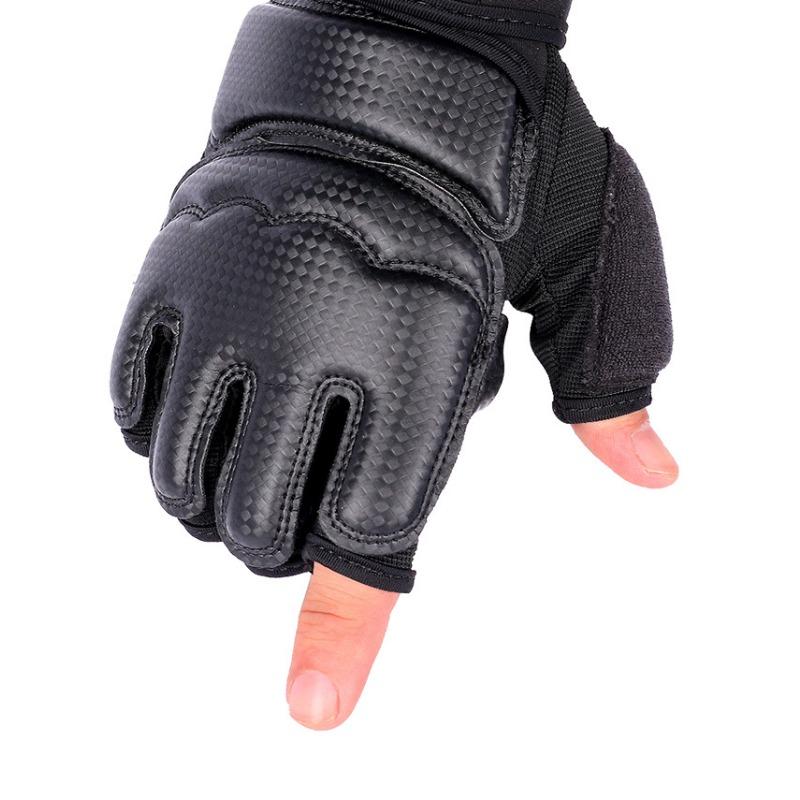 Boxing Gloves Men Half Finger Gloves for Kids Adlut Kick Boxing Taekwondo Hand Guard Sanda MMA Muay Thai Gloves