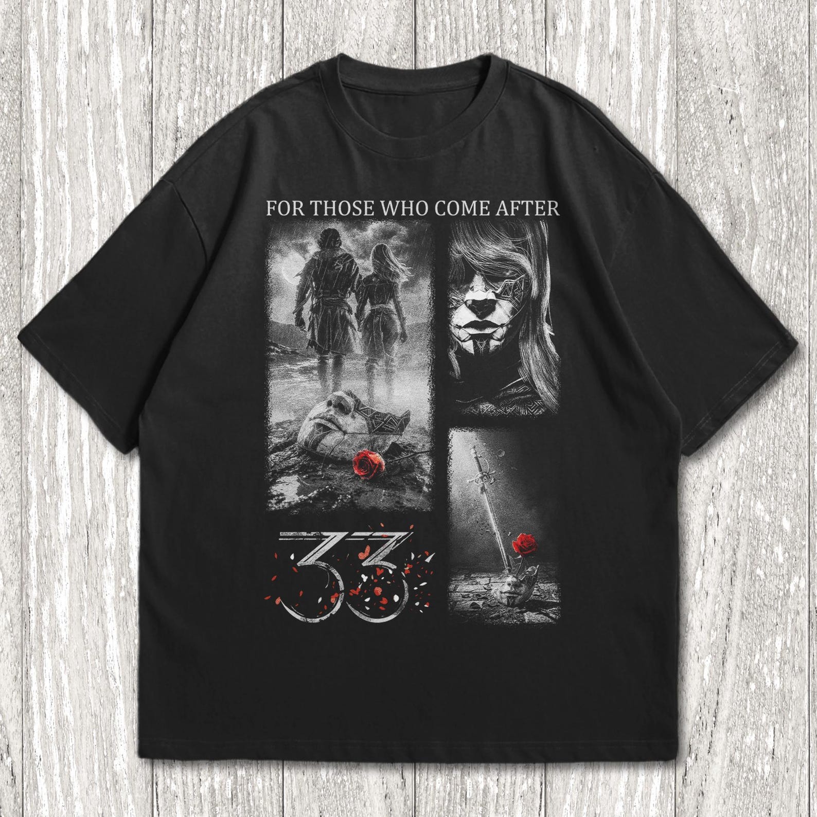 Clair Obscur Expedition 33 Shirt | For Those Who Come After, Alicia Mask Tee, Maelle Mask Merch, Expedition 33 Shirt, Fan Gift S