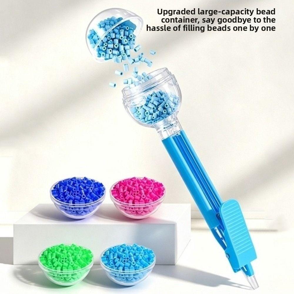 2.6mm Tip Fuse Bead Pen Automatic Press-Type Bead Pen Professional Bead Placement Pen Kids Toys