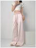 Women's High-Waisted Autumn Casual Cotton Wide-Leg Sweatpants