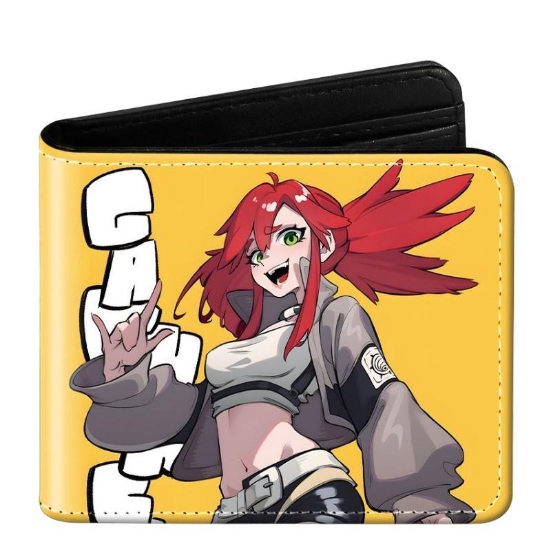 GACHIAKUTA Anime Foldable Leather Wallet Short Purse