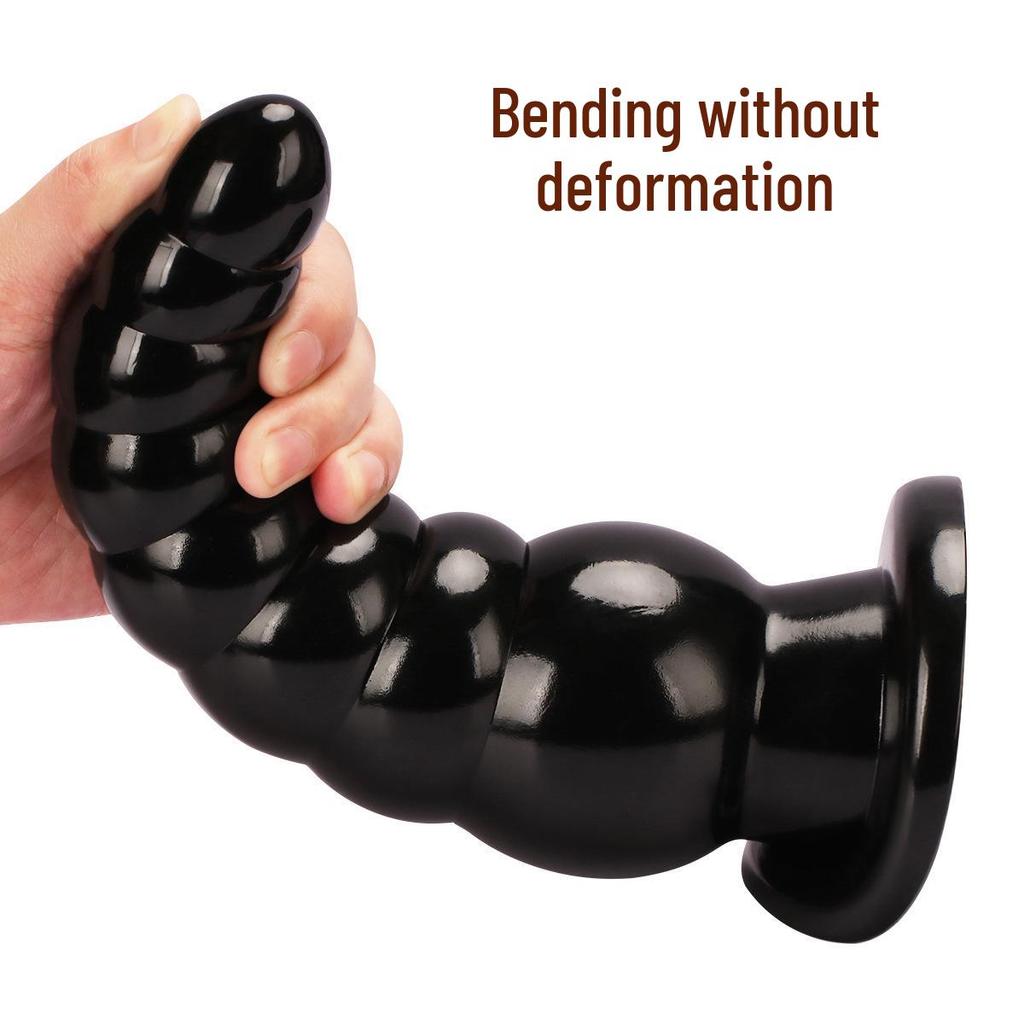 Giant Eight-Section Anal Plug Erotic Toy for SM Stimulation