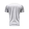 Men's Round Neck Single-Breasted Color-Blocked Casual Sports Short-Sleeve Top