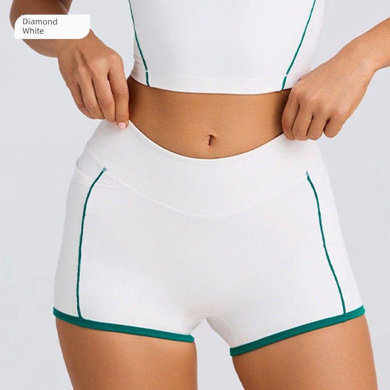 Botee Same Style Sports Underwear Vest Shorts Spaghetti Strap Bra Beauty Back Pilates Fitness Running Yoga Suit