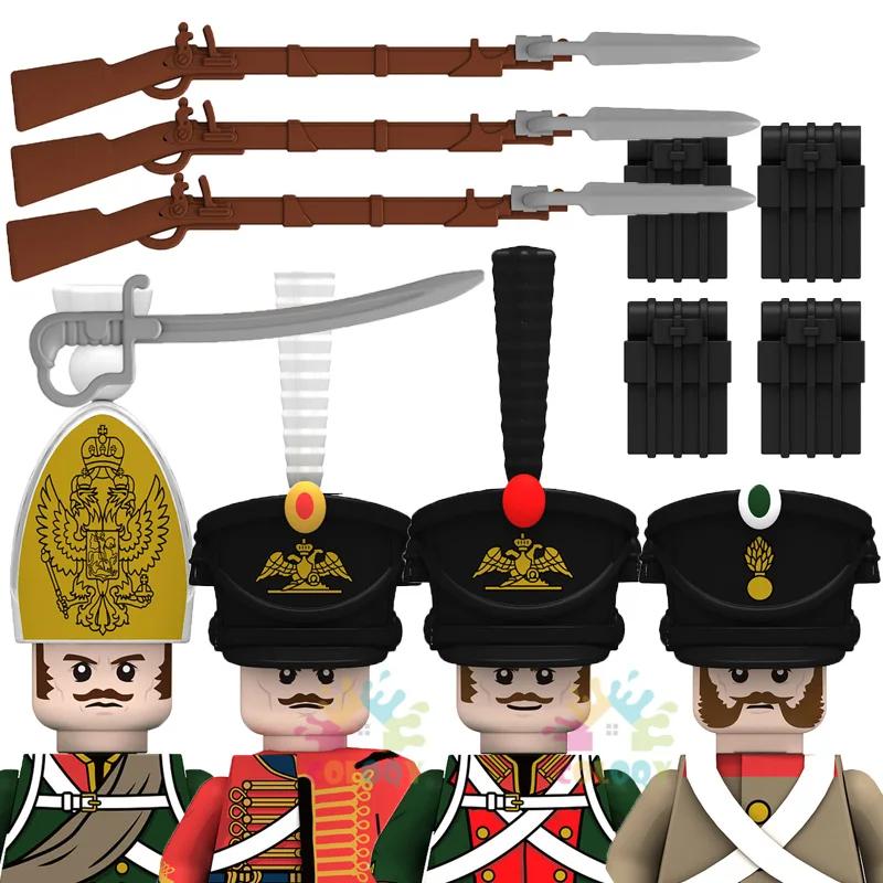 Дитячі Іграшки Наполеонівська Кавалерія Будівельні Блоки Військовий Кінь Сідло Солдати Міні Фігурки Іграшки Для Дітей Різдвяні Подарунки