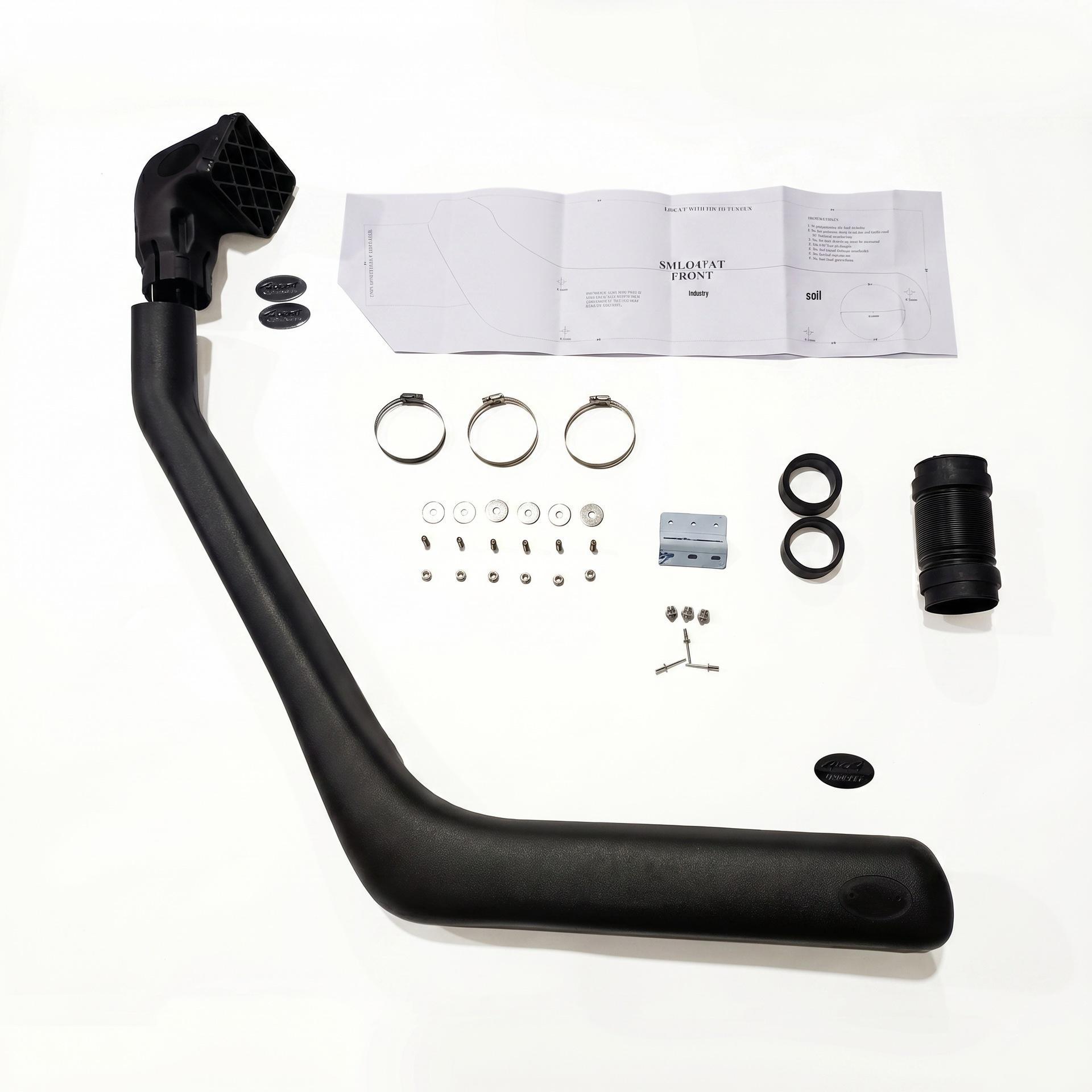 Mitsubishi Pajero NA Series (L047) Snorkel 01/1983-12/1989 чёрный