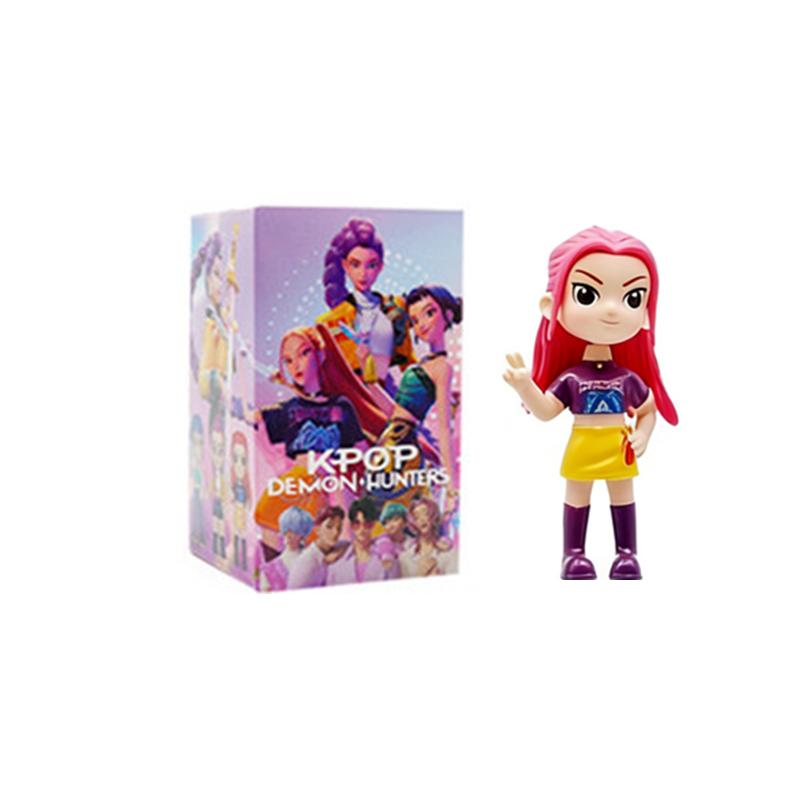 

2026 Hot Kpop Devil Hunter Rumi Zoe Mira anime polyvinyl chloride character collection desktop trinkets Childrens Gift