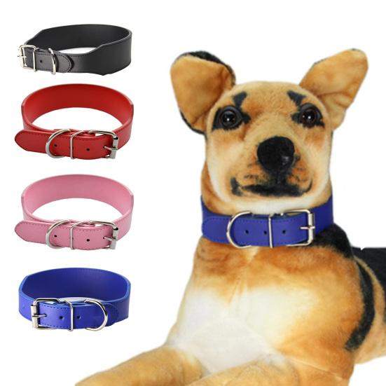 

Ожерелье для собак, удобные регулируемые ошейники из искусственной кожи для собак