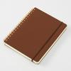 DESIGNPHIL MIDORI Grain Spiral Notebook B6 Dark Brown 15223006