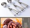 Stainless Steel Ice Cream Scoop & Spade – Customizable Fruit and Ice Cream Scooper