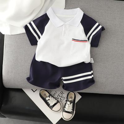 2Pcs/Sets New Summer Baby Clothes Suit Children Boys Casual T-Shirt Shorts Infant Girls Set Outfits Costume Kids Tracksuits