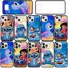 Cover for iPhone 17 16 15 Xiaomi Poco Redmi Note 14 13 12 11 Pro Max 9 16e Samsung Galaxy S25 S24 S23 OPPO Huawei Cute Lilo Cartoon Stitch Phone Case