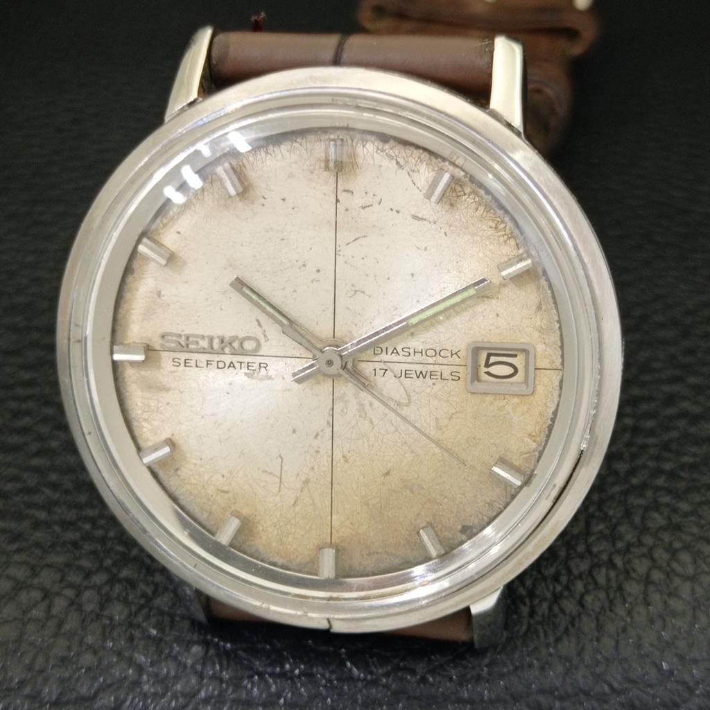 ZEGAREK MĘSKI VINTAGE SEIKO AUTOMATIC 6205B JAPAN Z ORYGINALNĄ TARCZĄ a702312-5 R124-a702312