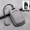 Para A3 A4 A6 A7 A8 B9 C8 D5 4K S8 Q7 Q8 SQ8 Capa de Couro para Chave de Carro Concha Protetora Bolsa Chaveiro Chaveiro Acessórios para Carro