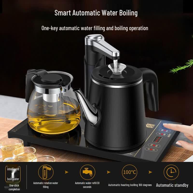 Ronshen 0.8L Automatic Water-Filling Electric Kettle CN plug (adapter included)