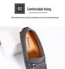 Men's K1006 Moccasins Loafers – Spring/Summer Suede Slip-On, Low-Top, Flat Bottom, Large Size Casual Driving Shoes.