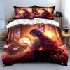 Fairy-Themed Artwork Set Bedding Set With 1 Duvet Cover 2 Pillowcases Single Double King Queen, Gift