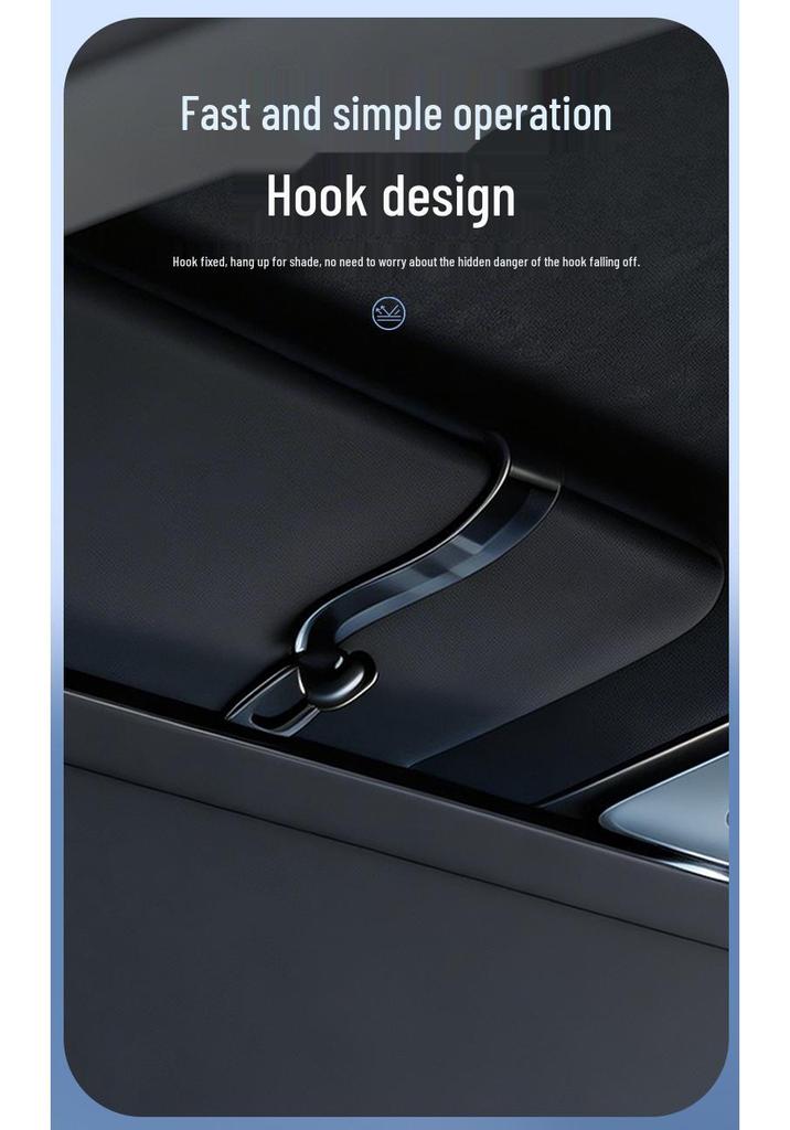 Car Windshield Sunshade - Heat Insulation & Light Blocking for Summer