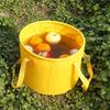 AEE4-Outdoor Portable Folding Bucket Portable Fishing Water Storage Container Camping Travel Portable Picnic Bucket