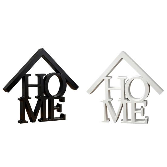 Letrero de Mesa para el Hogar Impreso en 3D, Letrero de Letras Moderno Independiente para el Hogar, Letrero Decorativo de Palabras para Mesa, Regalo de Inauguración para Casa Nueva