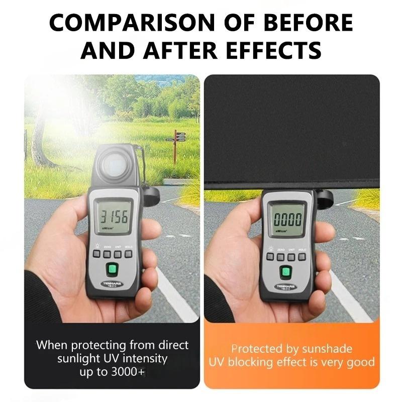 Car Sun Shade Curtain Cover Electrostatic Abosortion Car Side Window Sunshade UV Protector Summer Car Accessories