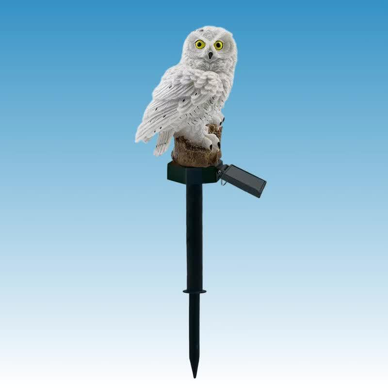 Lishi Solar Owl LED Garden Landscape Lights