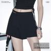 unifree Women's Straight-Fit Casual Shorts with Metal Accent