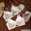 Explosive seamless jelly glue soft support  three-imensional fixe cup shows large steel ring bra