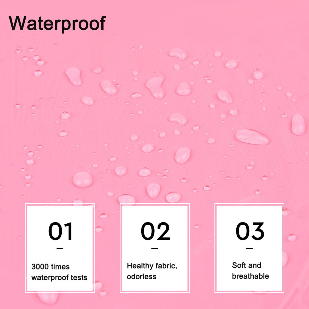 2PCS/Set Big Dog Jumpsuit Raincoat Waterproof Pet Clothes Rain Cape for Mid Large Dogs Labrador Rain Coat French Bulldog Poncho