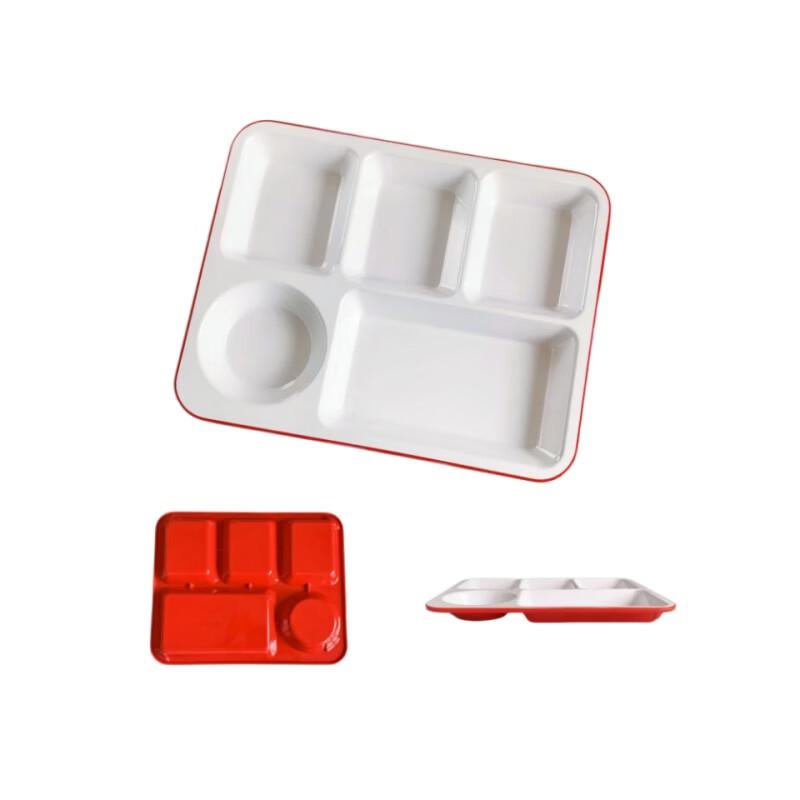Assiettes repas compartimentées en mélamine DISHJOY
