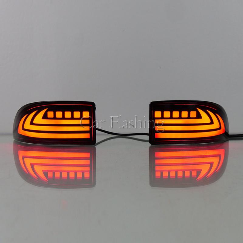 LED Rear Bumper Reflector For Lexus IS250 IS350 IS220d IS200d 2006 2007 2008 2009 2010 2011 2012 2013 Turn Signal Brake Light