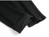 Autumn 2023 Men's Slim Fit Black Street Jeans - Trendy, Elastic Mid-Waist