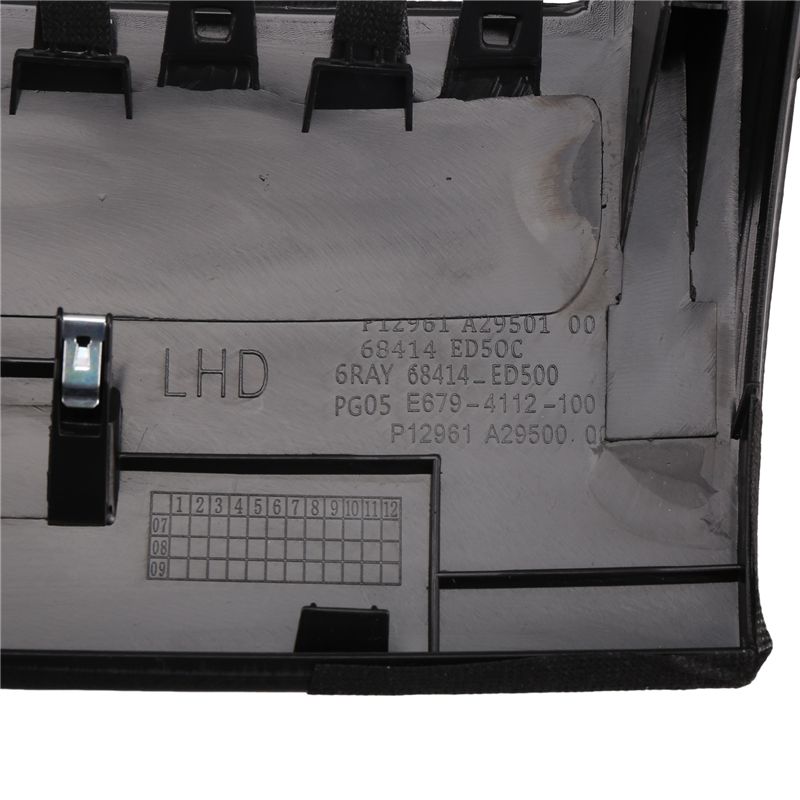 Instrument Panel Cover For Nissan Tiida 2005-2011 Front Dashboard Middle Air Conditioner Outlet Vents Upper Cover