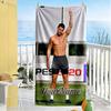 Cristiano Ronaldo Customized Name Beach Towel Super Soft & Absorbent Suitable for Sports Travel Swimming Yoga Bathroom Beach And Pool