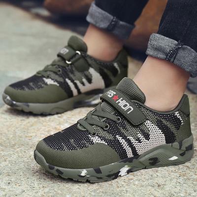 Creative Camouflage Children Shoes Boys Sports Shoes Kids Casual Shoes Students Running Shoes