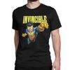 Unbesiegbar Druck T-Shirt Sommer Comic Anime Harajuku T-Shirts Männer Frauen Baumwolle Rundhals Oberteil T-Shirts Kurzarm Ästhetische Oberteile