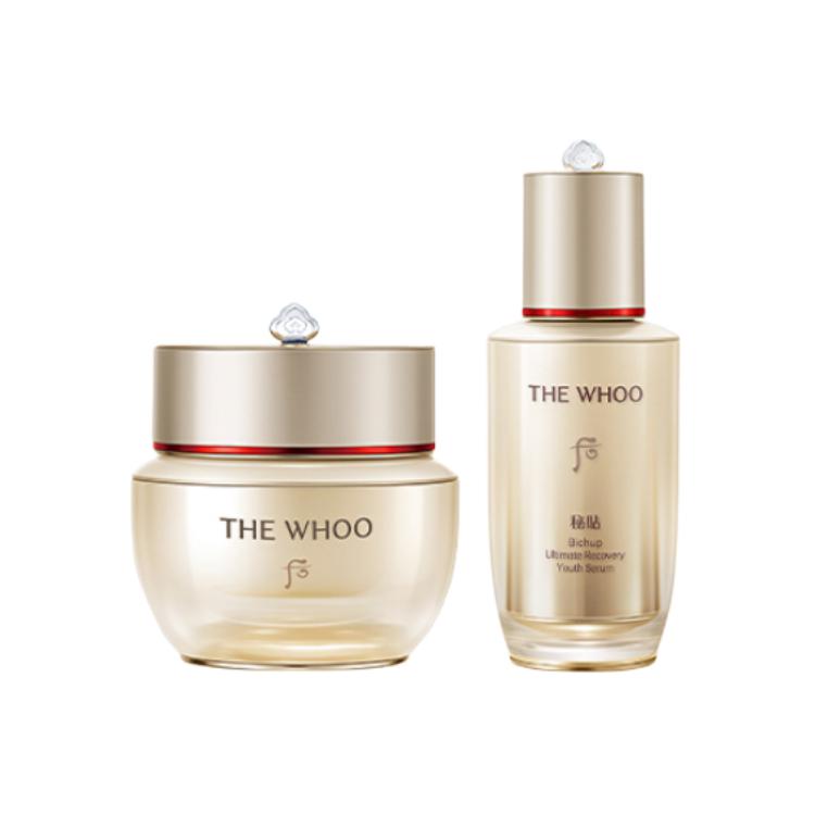 

The history of whoo Bichup Ultimate Recovery Youth Serum & Anti-Aging Repair Cream Duo Set Serums 50ml+Cream 50ml