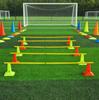 Adjustable Multi-Functional Agility Cones, Poles & Hurdles for Football Training & Sensory Integration